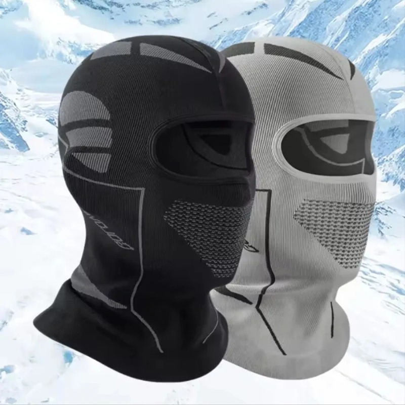 Balaclava Ski Mask - وشاح حراري مقاوم للبرد للرجال والنساء،