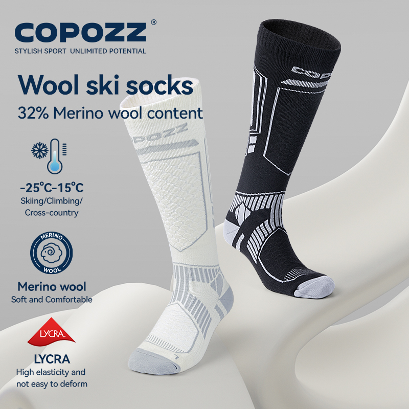 Thermal Sock Wool - COPOZZ جديد الشتاء التزلج الجوارب الرجال