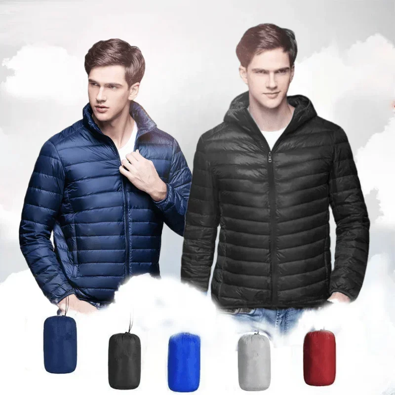 Down Jacket Packable - UETEEY 2024 الخريف الشتاء الأبيض بطة
