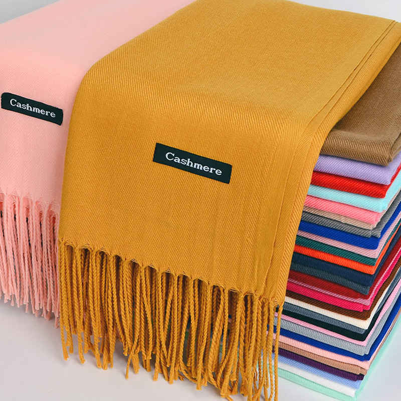 Cashmere Pashmina Wrap - متعددة الأغراض تقليد الكشمير وشاح نحى