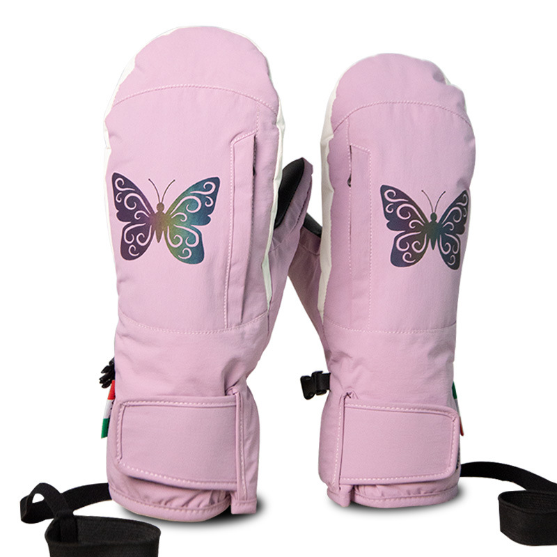 Snow Glove Insulated - الشتاء مقاوم للماء الدافئة النساء قفازات