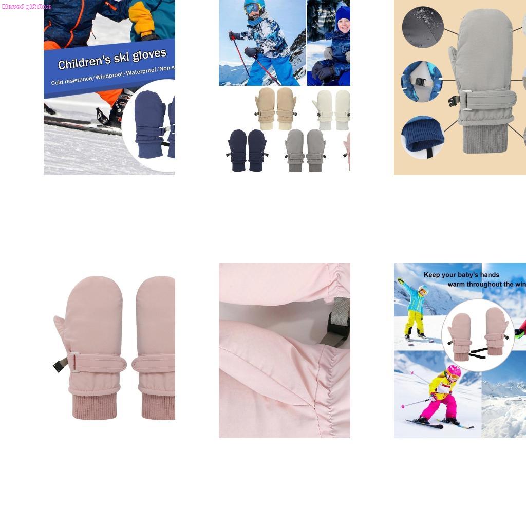 Snow Glove Insulated - قفازات تزلج أنيقة مقاومة للماء من