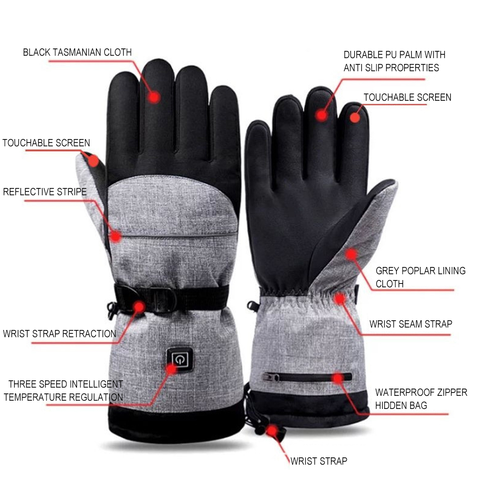Hand Warmer Electric - زوج واحد من قفازات التدفئة الكهربائية
