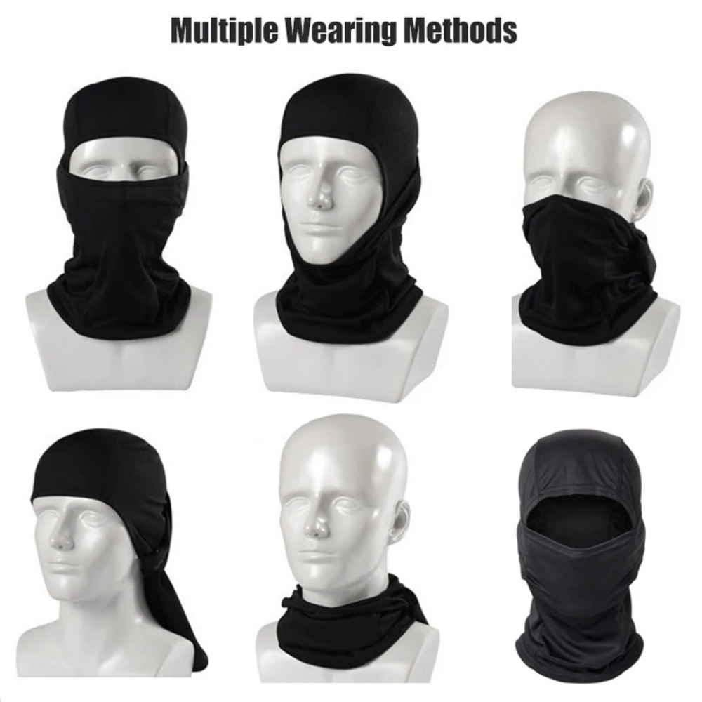 Balaclava Ski Mask - قناع وجه كامل مقاوم للرياح بنمط