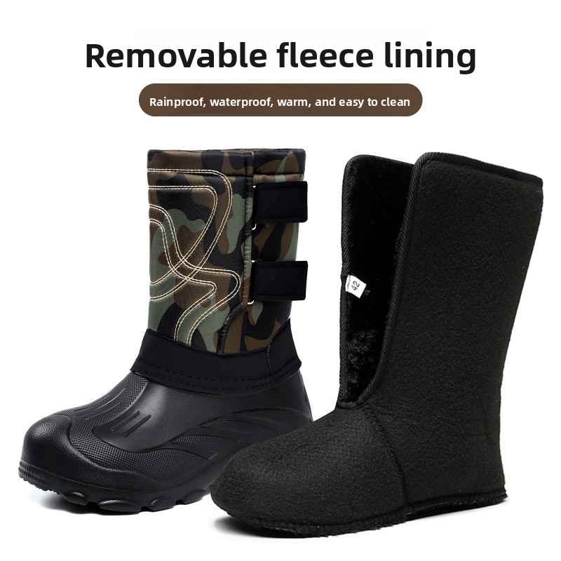 Waterproof Winter Boot - أحذية شتوية رجالية أنيقة تصل إلى