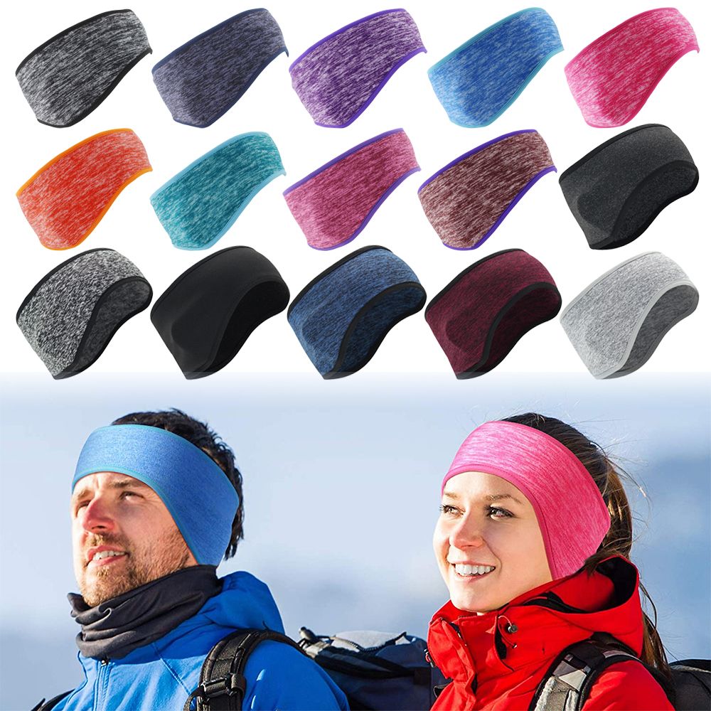 Winter Headband Fleece - الرياضة في الهواء الطلق الشعر عرق