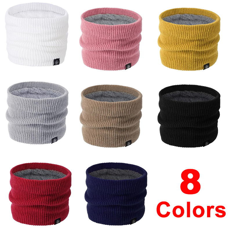 Neck Gaiter Fleece - للجنسين الشتاء الدافئة وشاح رشاقته الصوف