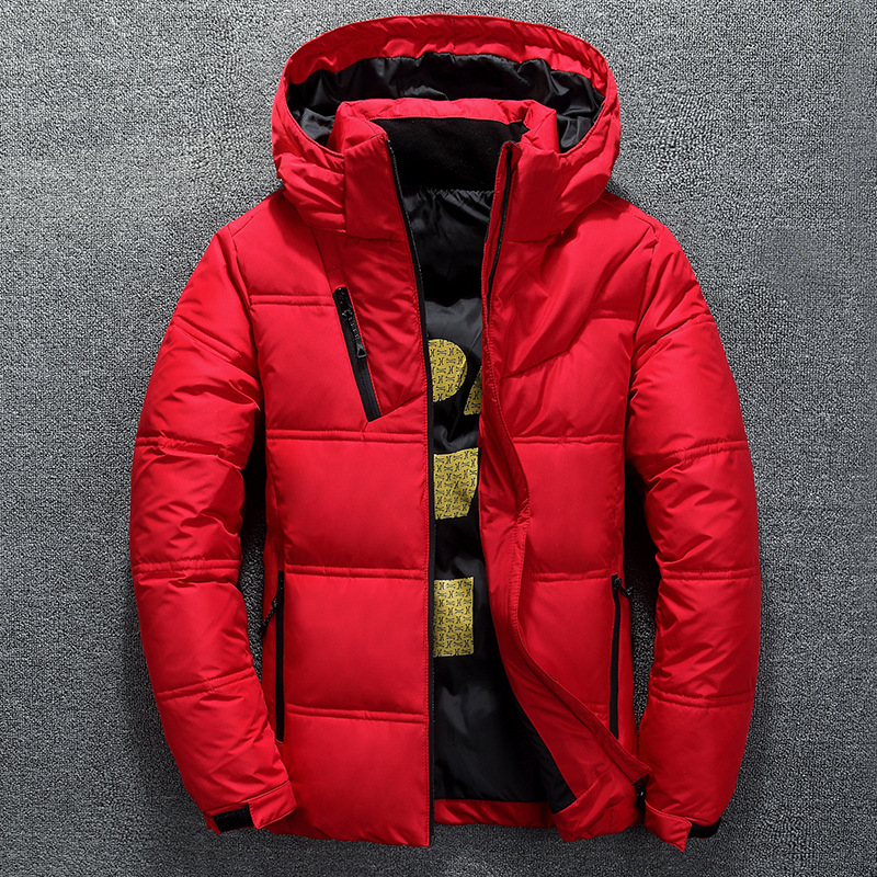 Down Jacket Packable - الشتاء الدافئة الرجال سترة معطف الخريف