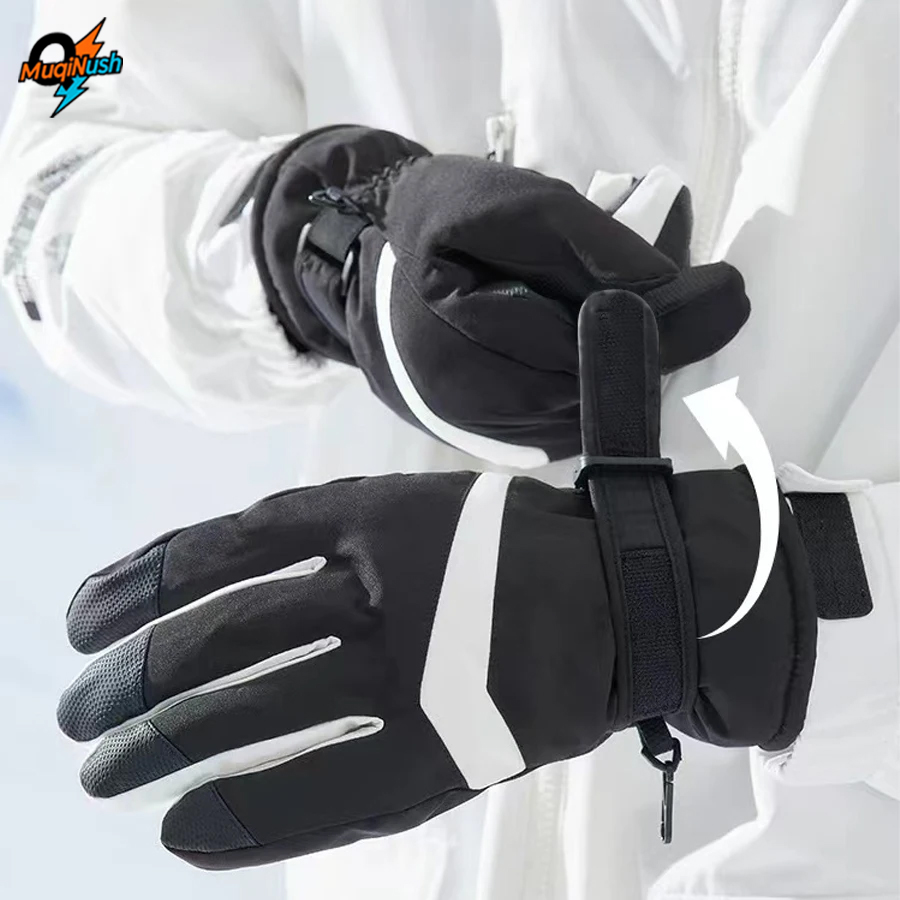 Snow Glove Insulated - قفازات MuqiNush المقاومة للماء والرياح على