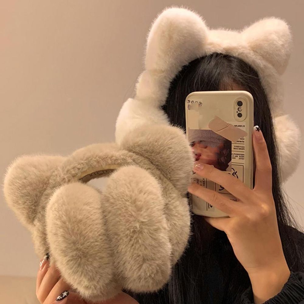Earmuffs Foldable - أغطية أذن لطيفة على شكل قطة