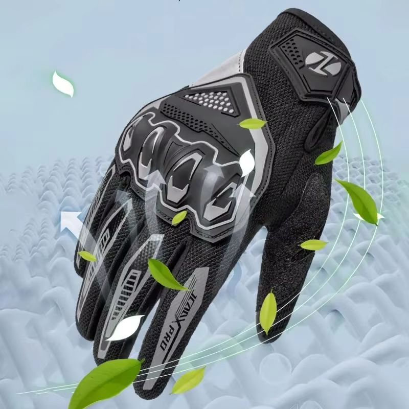 Touch Screen Gloves - قفازات ركوب صيفية قابلة للتنفس تعمل