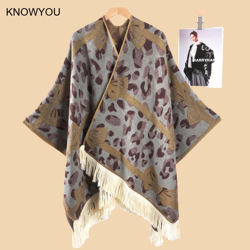 Cashmere Pashmina Wrap - 2025 الخريف جديد وشاح شال دافئ