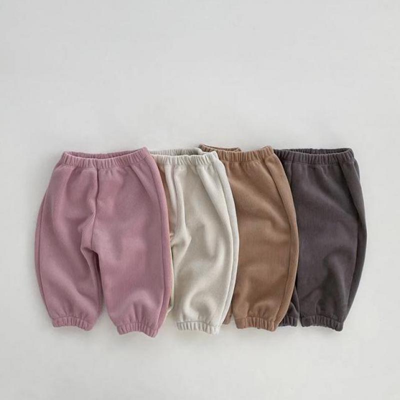 Corduroy Pant Warm - 2025 الشتاء الرضع فتاة الدافئة سروال