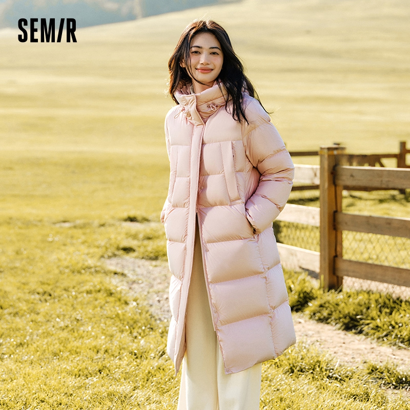 سترة سيميير النسائية الطويلة ا - مراجعة Down Jacket Packable وسعره