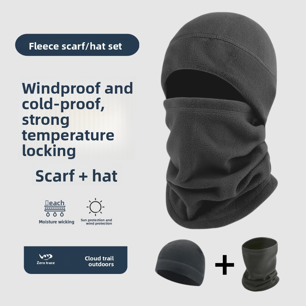 قبعة صوف خارجية للشتاء والخريف - مراجعة Neck Gaiter Fleece وسعره