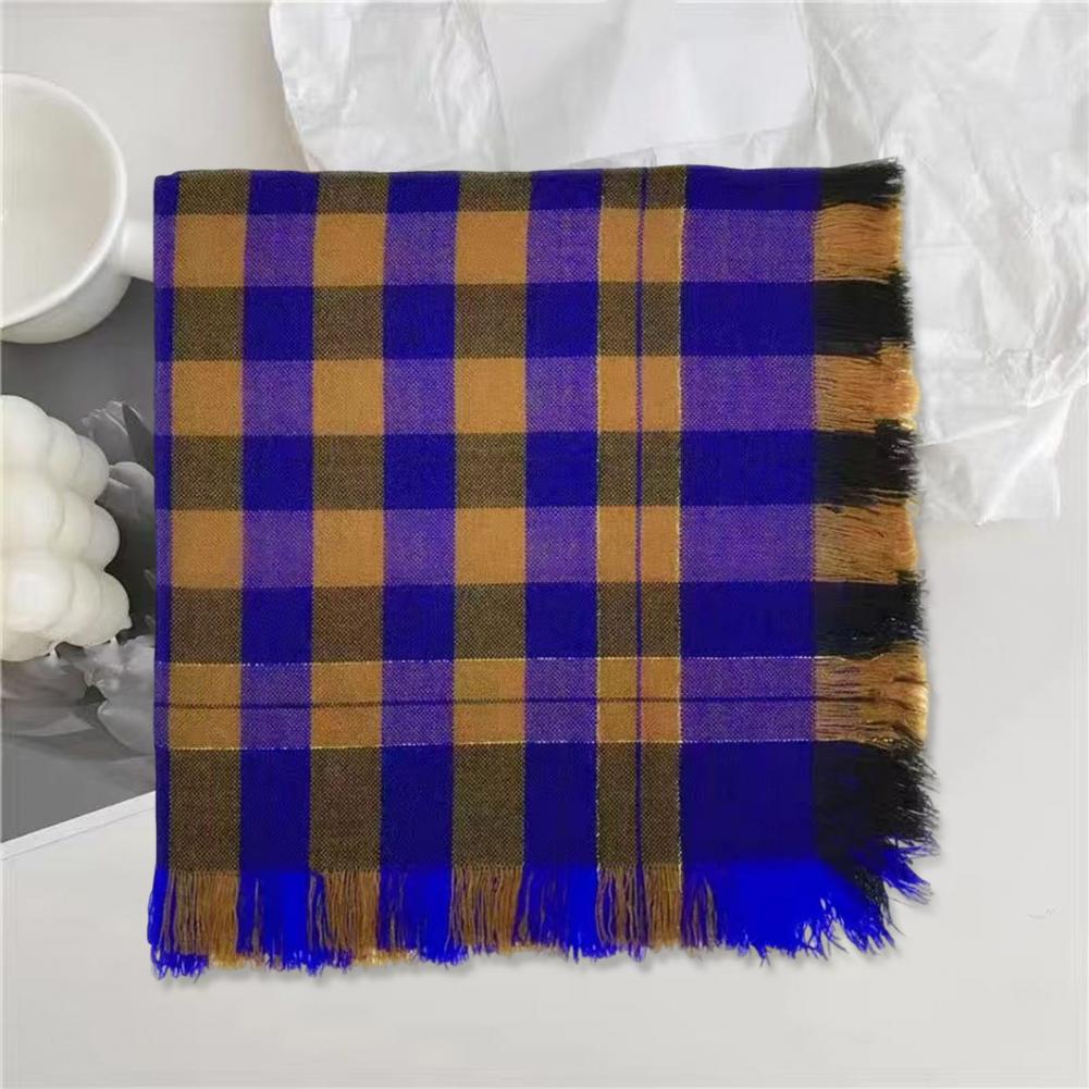 2025 وشاح مربع من الصوف شرابة  - مراجعة Wool Scarf Men وسعره