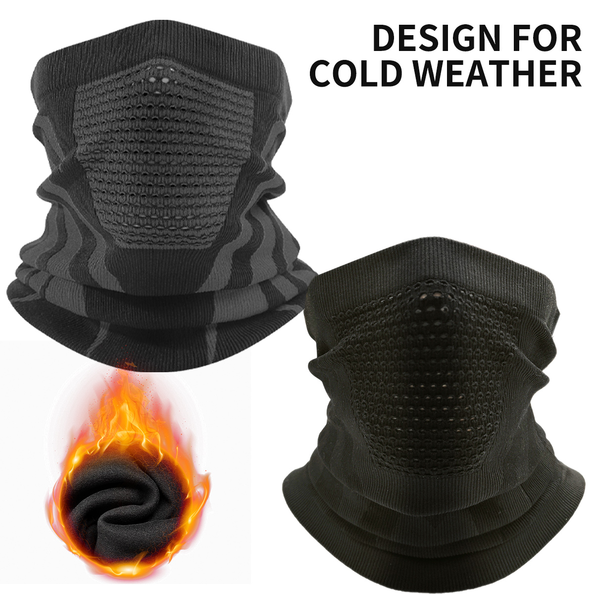 الشتاء الرقبة أدفأ الجراب الدا - مراجعة Neck Gaiter Fleece وسعره