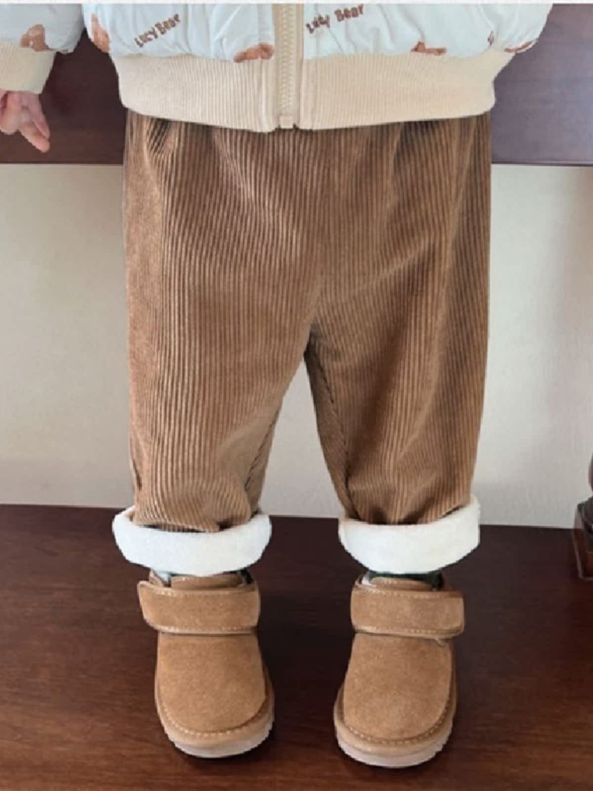 بنطلون كاجوال مستقيم الساق مبط - مراجعة Corduroy Pant Warm وسعره
