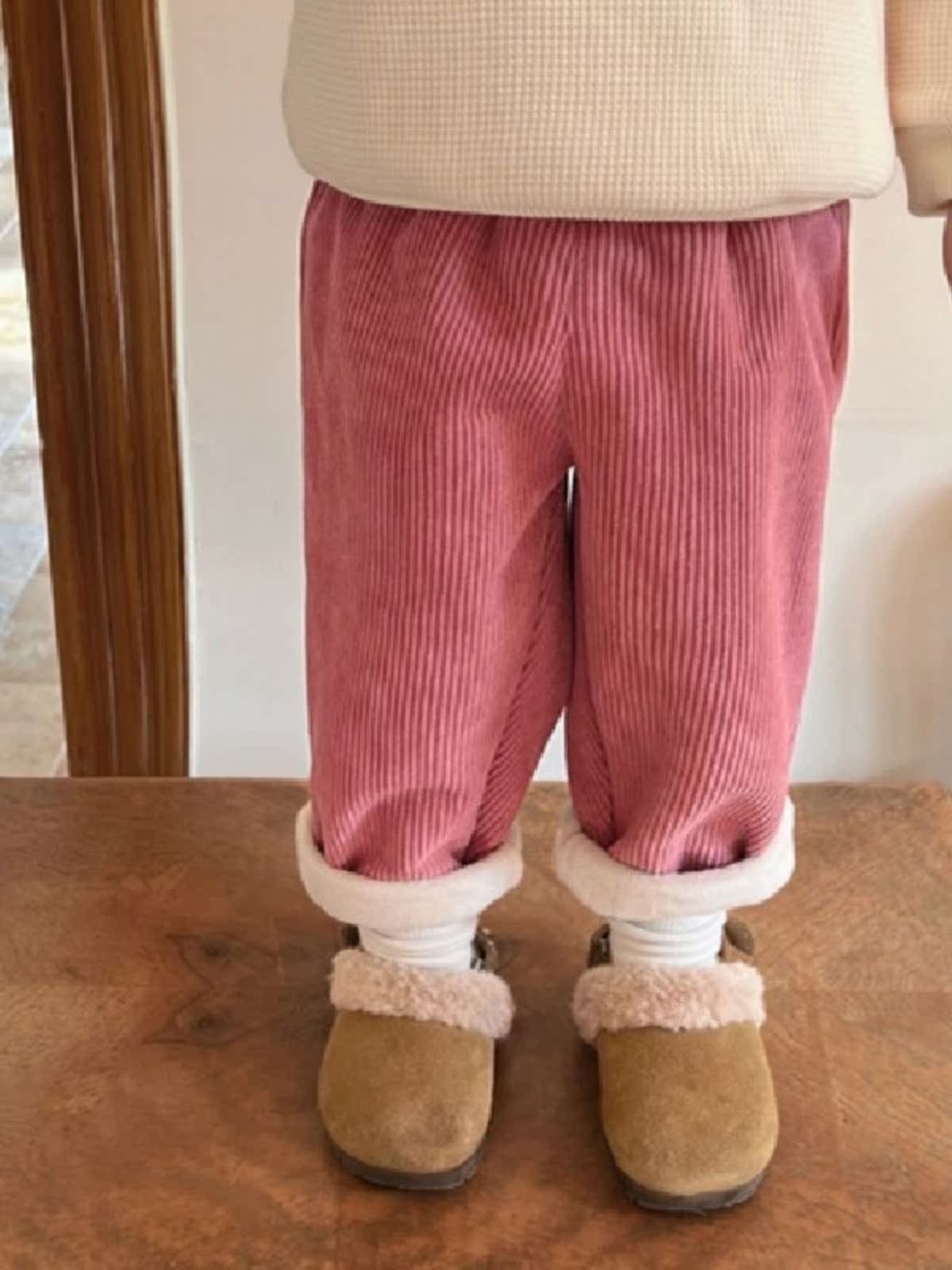 بنطلون كاجوال مستقيم الساق مبط - مراجعة Corduroy Pant Warm وسعره