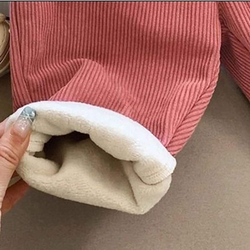 الخريف الشتاء ملابس الأطفال صو - مراجعة Corduroy Pant Warm وسعره