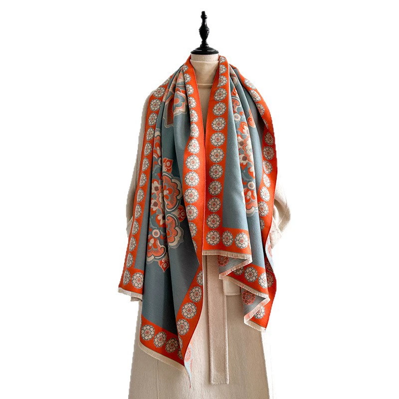 المرأة الشتاء الفاخرة سميكة ال - مراجعة Cashmere Pashmina Wrap وسعره