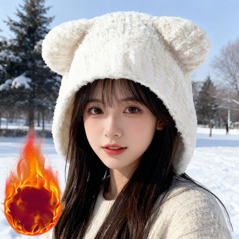 الخريف الشتاء المرأة متماسكة ق - مراجعة Knit Beanie Hat Warm وسعره