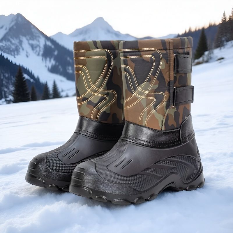 أحذية ثلجية كبيرة الحجم، مقاوم - مراجعة Waterproof Winter Boot وسعره