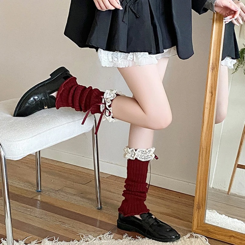 جوارب تدفئة للساق للنساء مع في - مراجعة Thermal Sock Wool وسعره