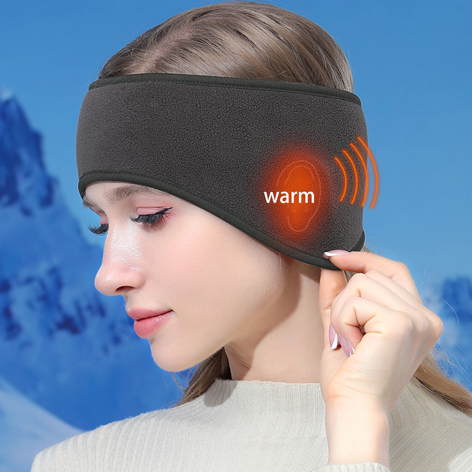 أغطية رباط أذن حراري من الصوف  - مراجعة Fleece Ear Warmer Band وسعره