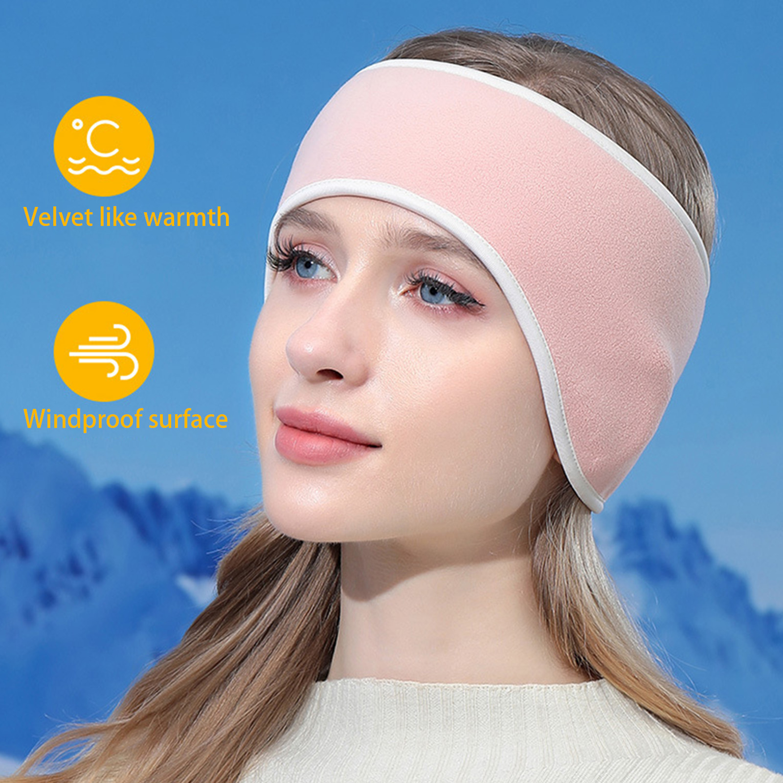 أغطية رباط أذن حراري من الصوف  - مراجعة Fleece Ear Warmer Band وسعره