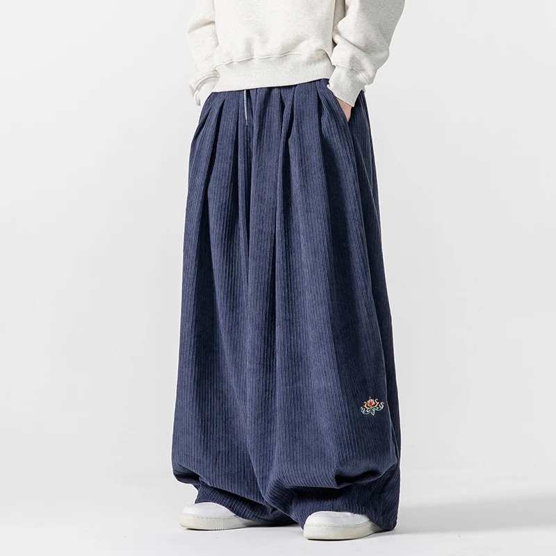 بنطلون رجالي واسع الساق من قما - مراجعة Corduroy Pant Warm وسعره