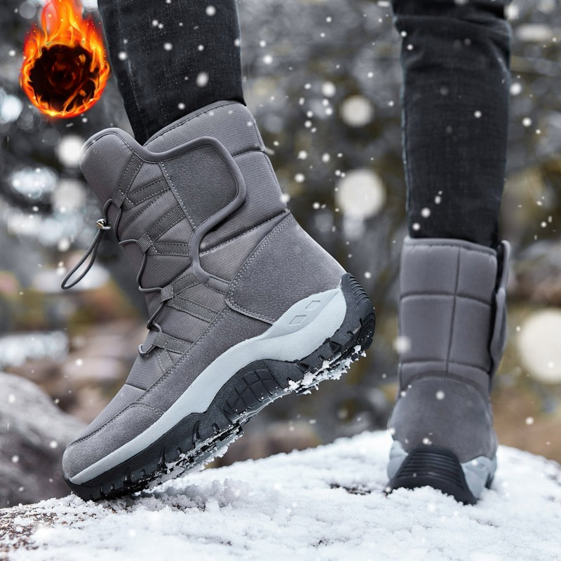 أحذية شتوية رجالية من ماركة MA - مراجعة Waterproof Winter Boot وسعره