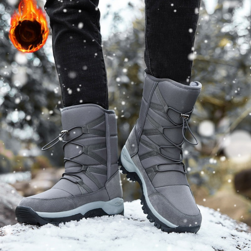 أحذية شتوية رجالية من ماركة MA - مراجعة Waterproof Winter Boot وسعره