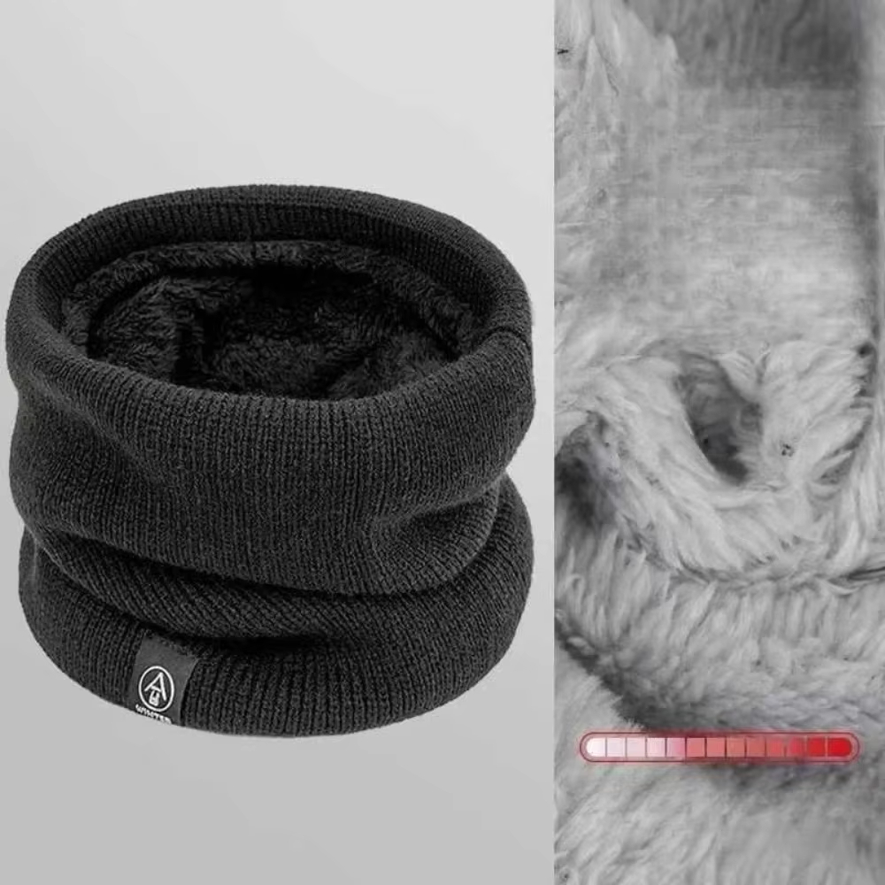 وشاح رقبة شتوي سميك مبطن بالصو - مراجعة Neck Gaiter Fleece وسعره
