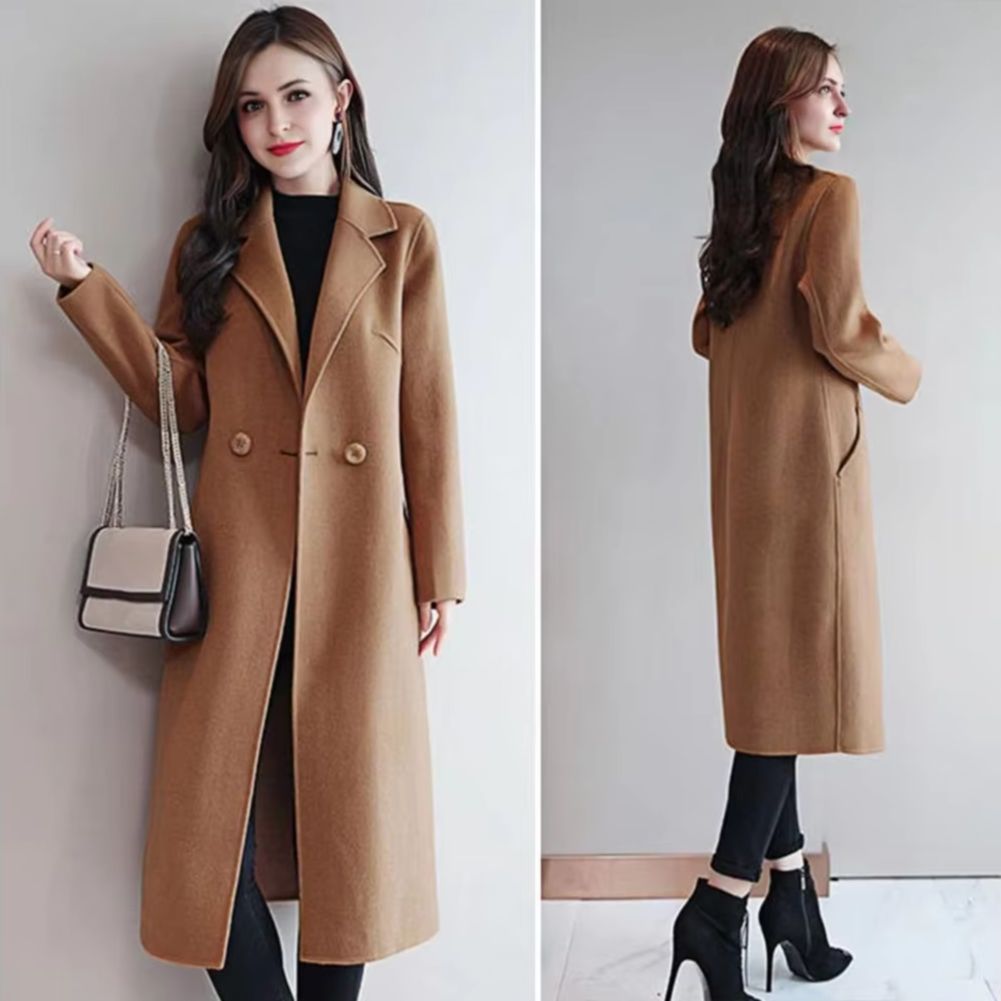 معاطف صوفية نسائية أنيقة لعام  - مراجعة Wool Coat Peacoat وسعره