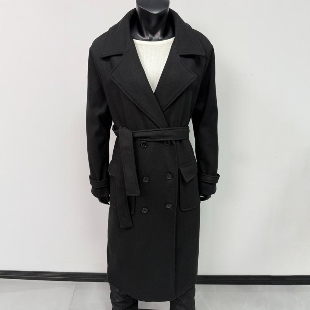 معطف نسائي طويل الأكمام، معطف  - مراجعة Wool Coat Peacoat وسعره