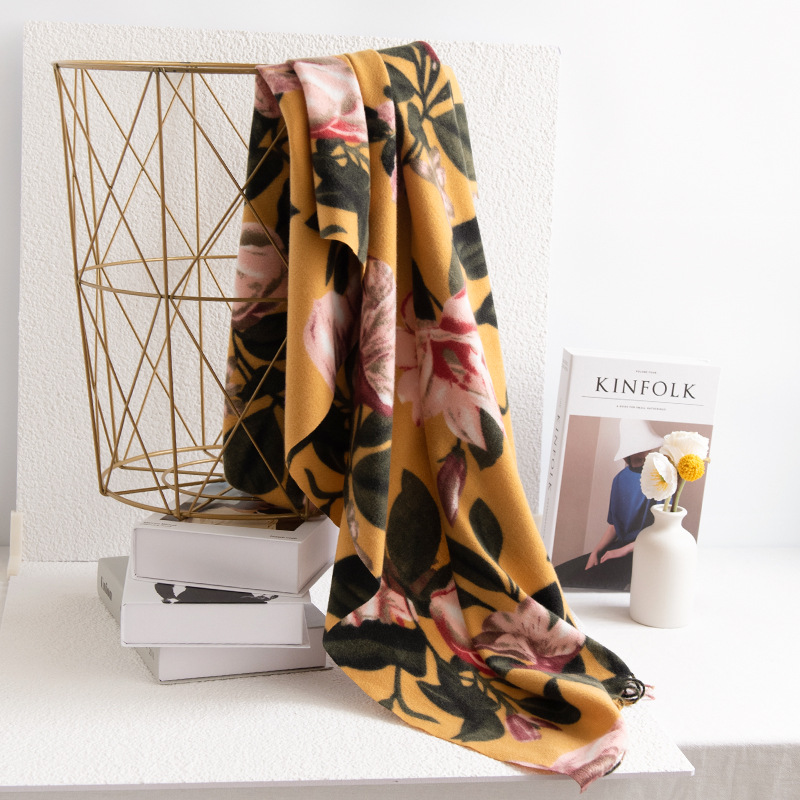 وشاح فاخر من الكشمير الباشمينا - مراجعة Cashmere Pashmina Wrap وسعره