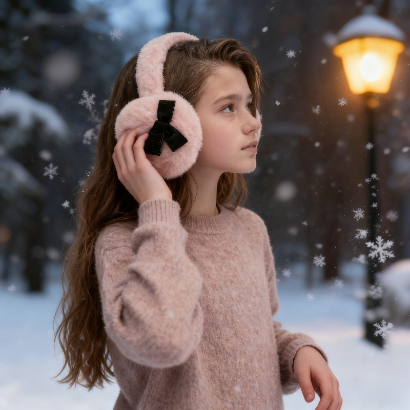 1 قطعة الشتاء بلون الأذن يفشل  - مراجعة Earmuffs Foldable وسعره