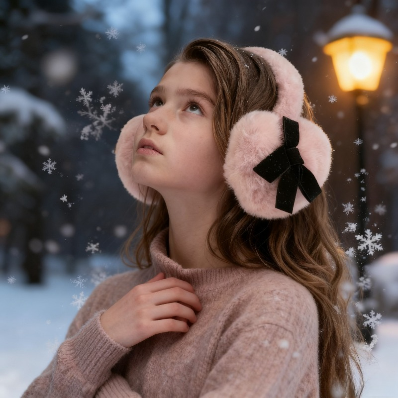 1 قطعة الشتاء بلون الأذن يفشل  - مراجعة Earmuffs Foldable وسعره