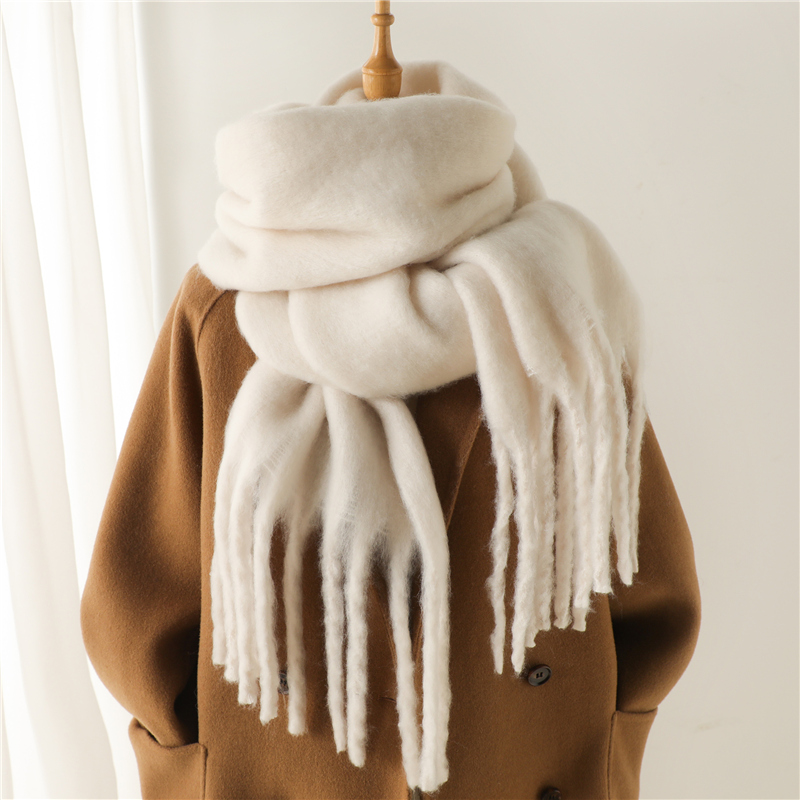 وشاح شتوي للنساء كشمير دافئ صل - مراجعة Cashmere Pashmina Wrap وسعره