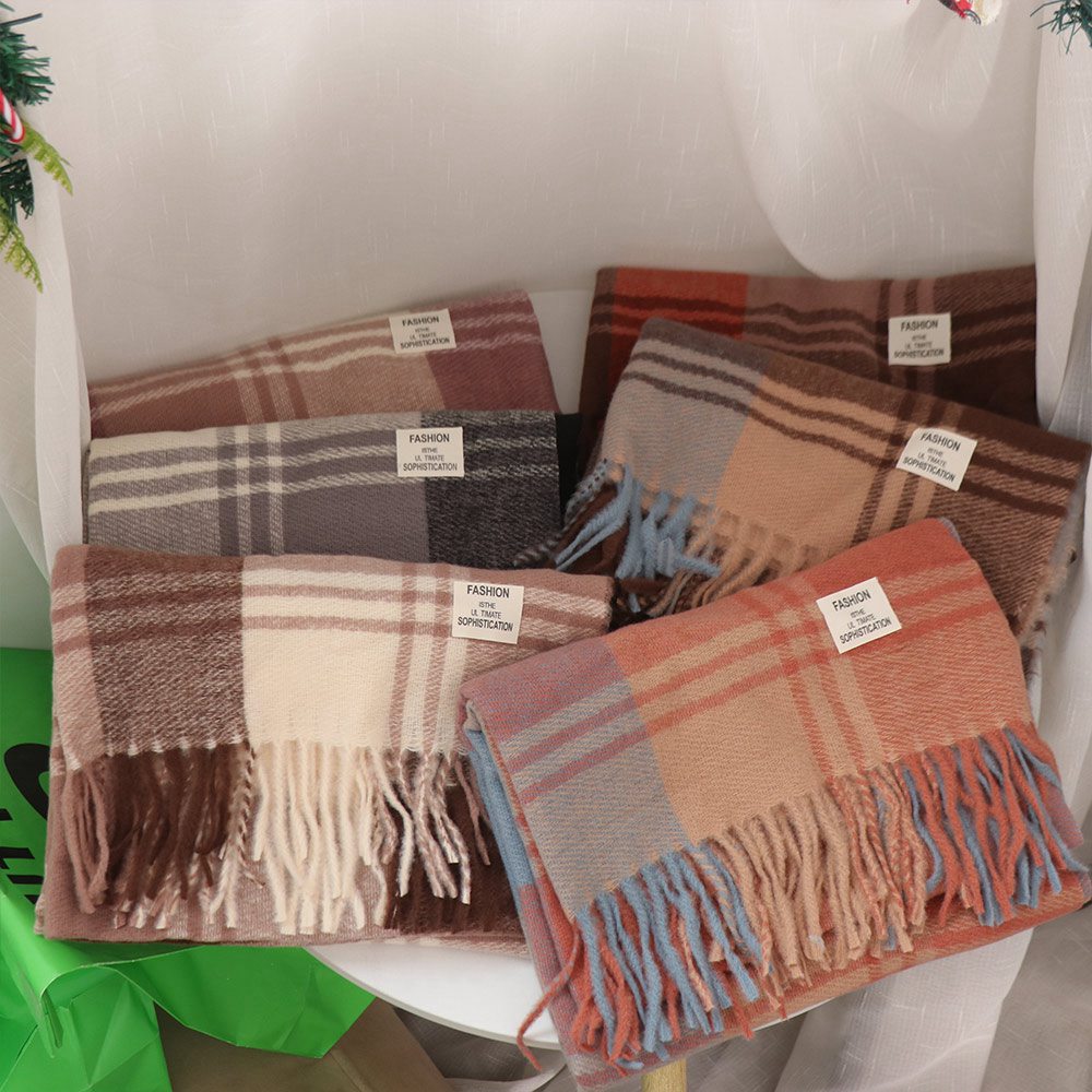 وشاح صوف كاجوال مقاوم للرياح ب - مراجعة Wool Scarf Men وسعره