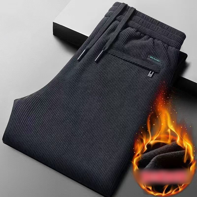 سروال قصير مخملي للرجال باللون - مراجعة Corduroy Pant Warm وسعره