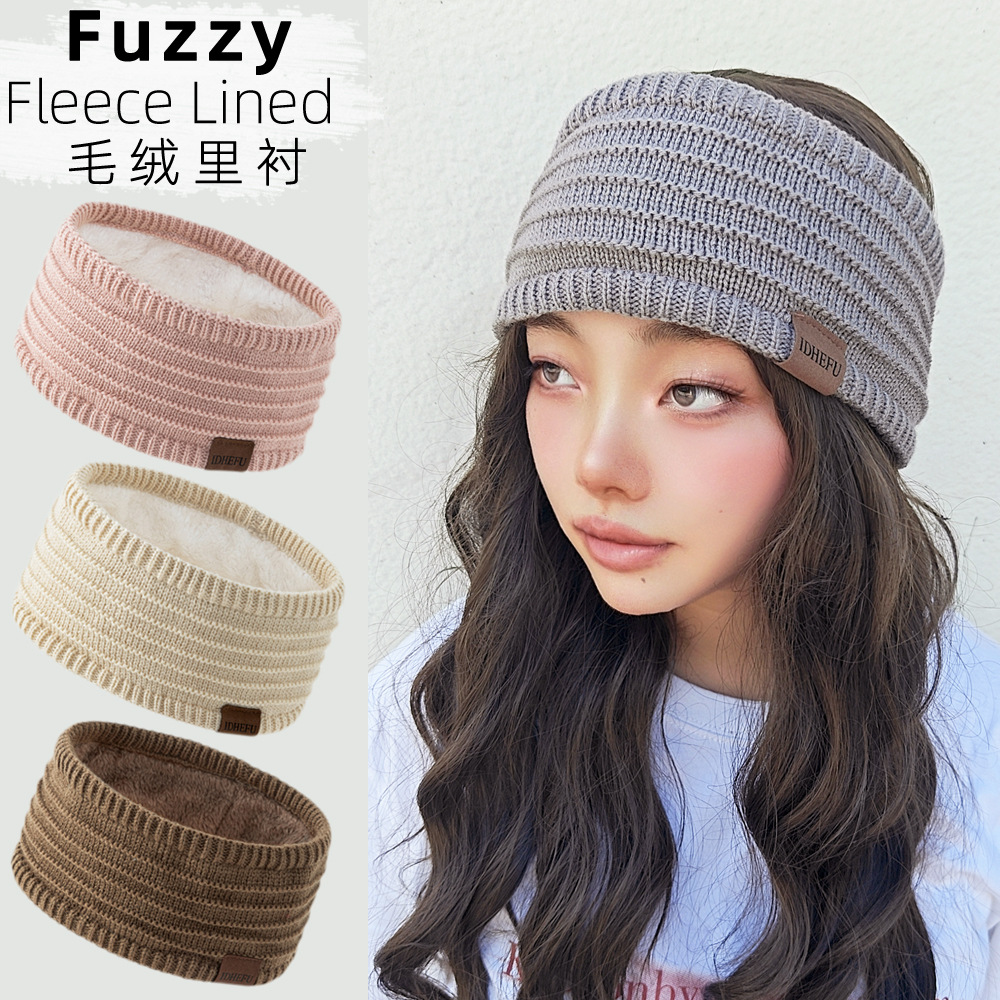 الشتاء الدفء صوف مبطن اضافية و - مراجعة Fleece Ear Warmer Band وسعره