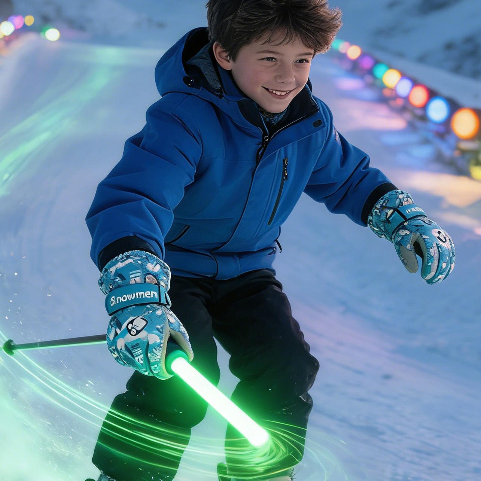 قفازات الثلج للأطفال معزولة لل - مراجعة Snow Glove Insulated وسعره