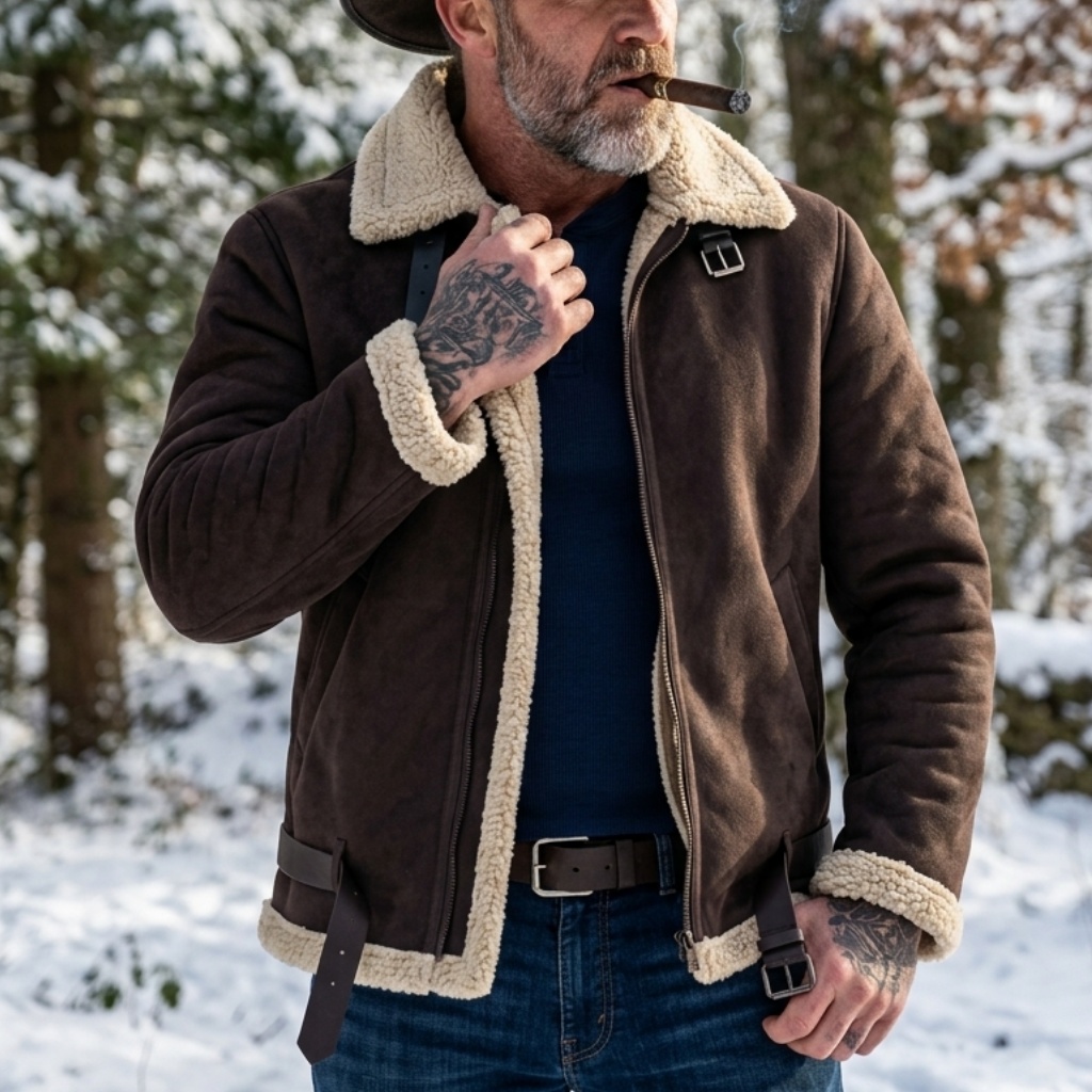 جاكيت شتوي رجالي من الجلد المد - مراجعة Down Jacket Packable وسعره