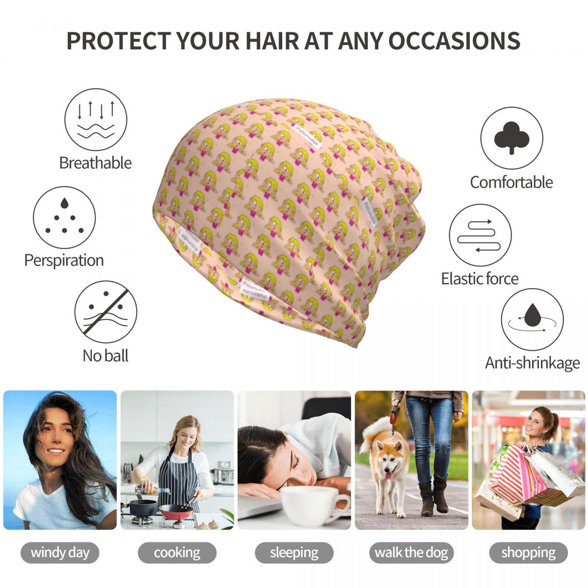 وشاح للوجه والرقبة من ليزي ماك - مراجعة Knit Beanie Hat Warm وسعره