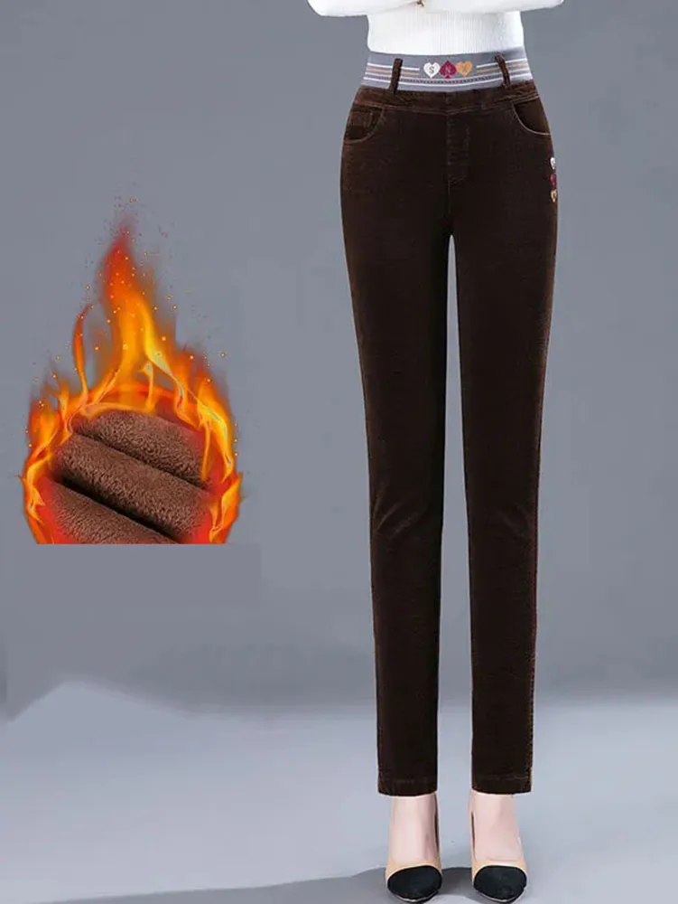 الشتاء رشاقته أفخم اصطف سروال  - مراجعة Corduroy Pant Warm وسعره