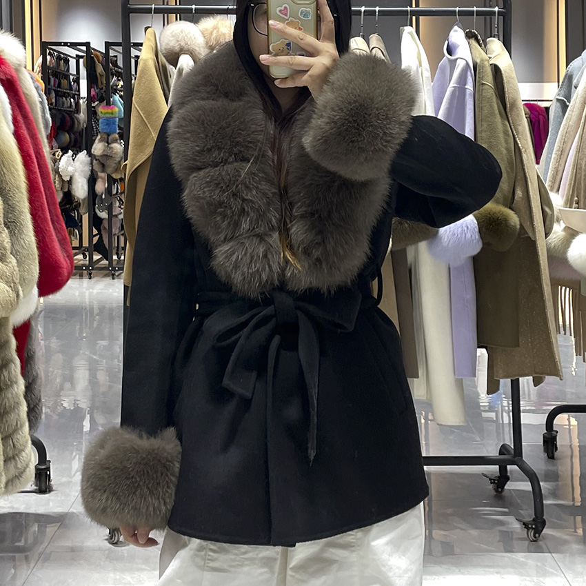 معطف صوف JANEFUR 2026 مع ياقة  - مراجعة Wool Coat Peacoat وسعره