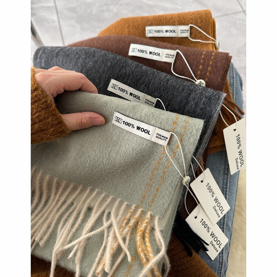 أنيقة نوعية جيدة 100% وشاح من  - مراجعة Wool Scarf Men وسعره