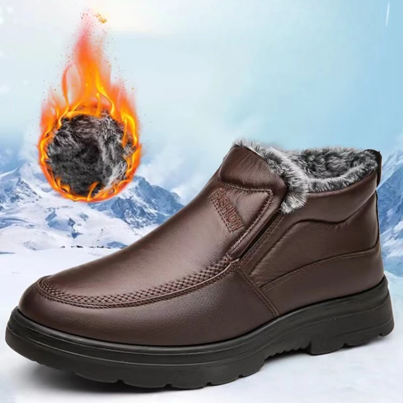 الشتاء الرجال أحذية الكاحل أفخ - مراجعة Waterproof Winter Boot وسعره